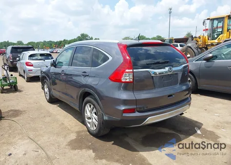 2015 Honda Cr-V Ex-L из США, поврежденный, VIN 5J6RM4H75FL020153